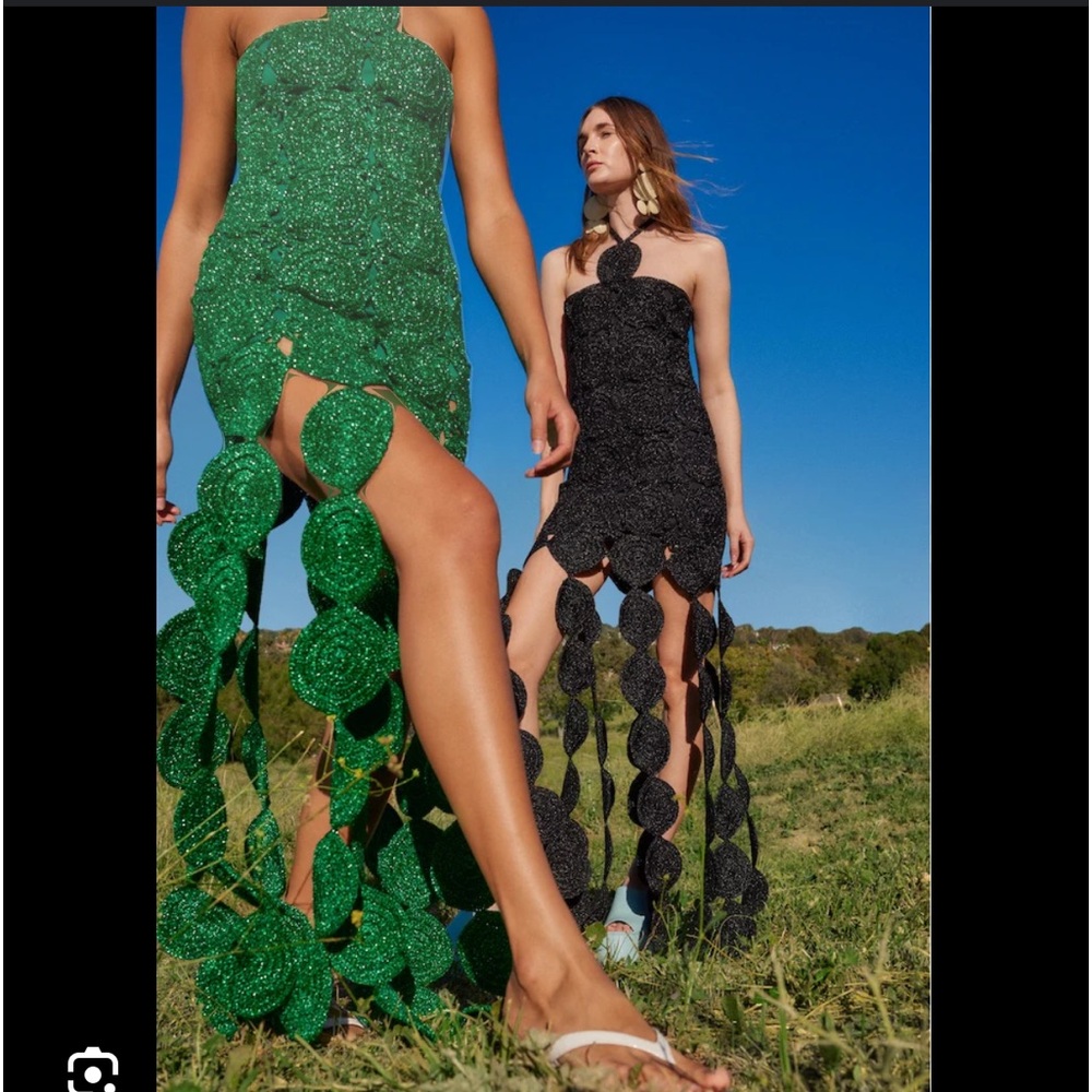 EUC Simon miller green disk large dress